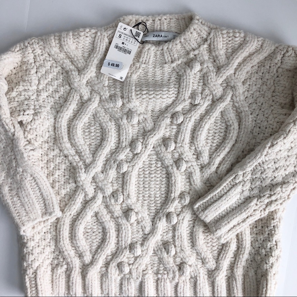 Cozy cream sweater